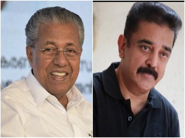 Kerala CM extends birthday wishes to Kamal Haasan