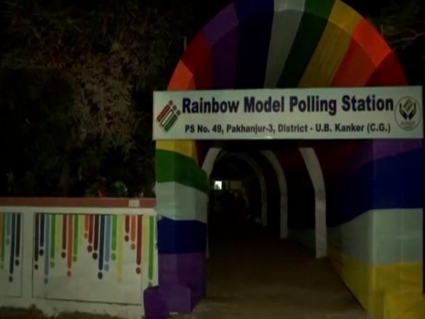 Chhattisgarh Assembly polls: 'Rainbow' themed polling station set up in Kanker for trans-genders 