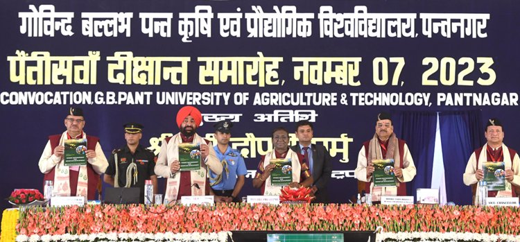 Nobel Laureate named Pantnagar University as 'Harbinger of Green Revolution': President 