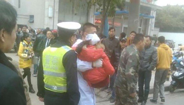 20 injured in Beijing school attack