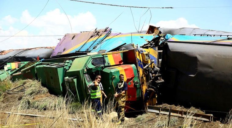 At least two killed in South Africa train collision - emergency services