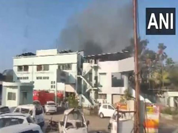 Blaze Erupts at Jalgaon Car Showroom, Firefighters Battle Flames