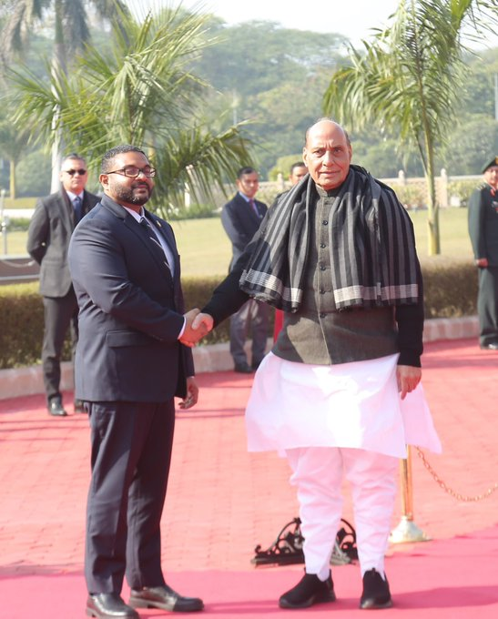 India and Maldives Deepen Defence Ties: Rajnath Singh Hosts Bilateral Talks