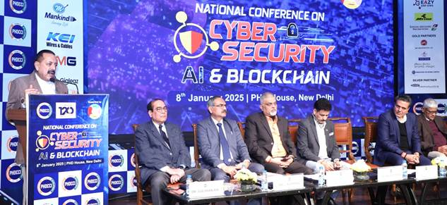 Dr. Jitendra Singh: AI and Blockchain Are Essential for Future Progress to Address Cybersecurity Challenges