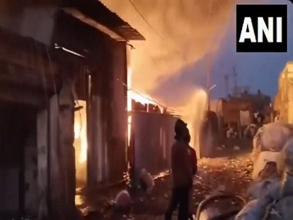 Blazing Warehouse Inferno in Gujarat's Valsad Prompt Swift Emergency Response