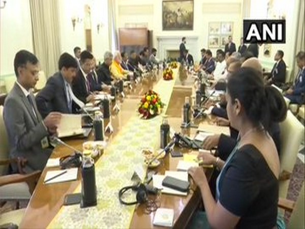 PM Modi holds talks with Sri Lankan PM Rajapaksa at Hyderabad House