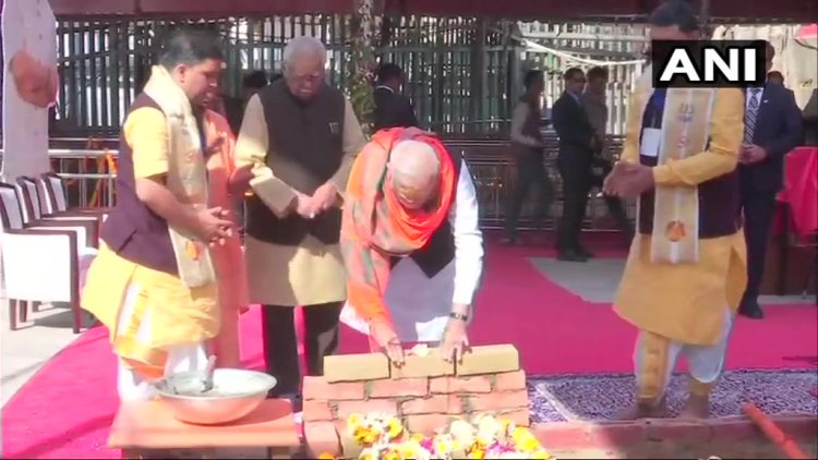 PM lays foundation stone of Kashi Vishwanath temple approach road, beautification project in Varanasi