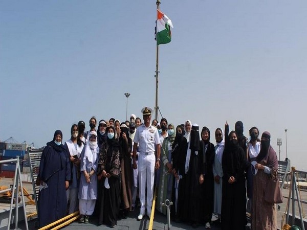 Indian Navy ships reach Saudi Arabia for overseas deployment