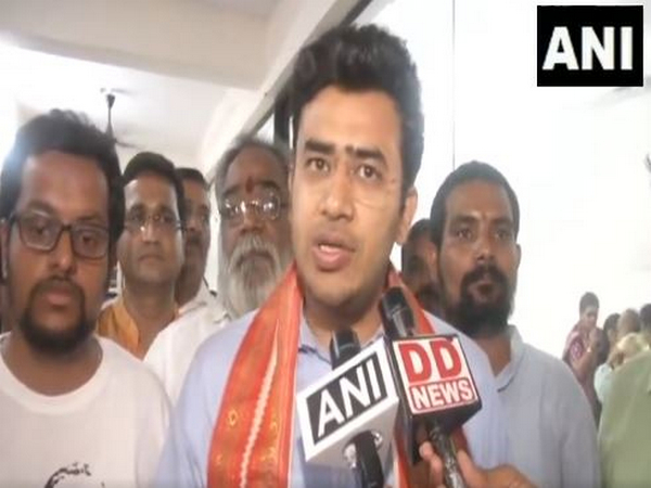 "After every phase, we are getting closer to '400 paar': BJP candidate Tejasvi Surya