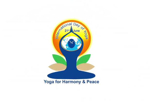 Yoga postures light up UN Headquarters ahead of International Yoga Day