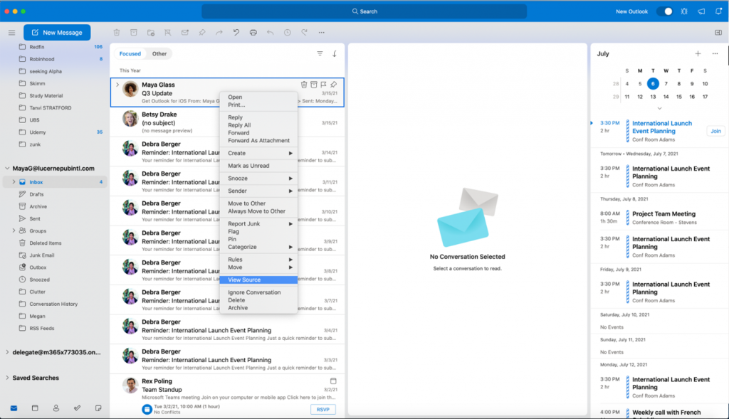 add business email in outlook for mac