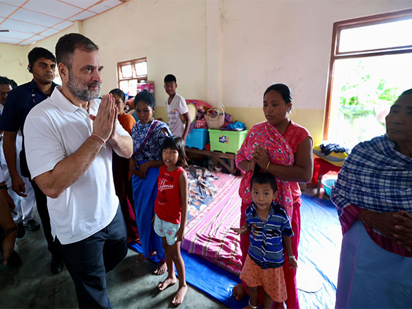 Rahul Gandhi Visits Manipur Relief Camps Amid Ongoing Ethnic Violence