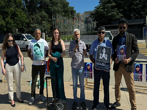 Sindhi Foundation Demands International Action for Abducted Minor at UN Protest