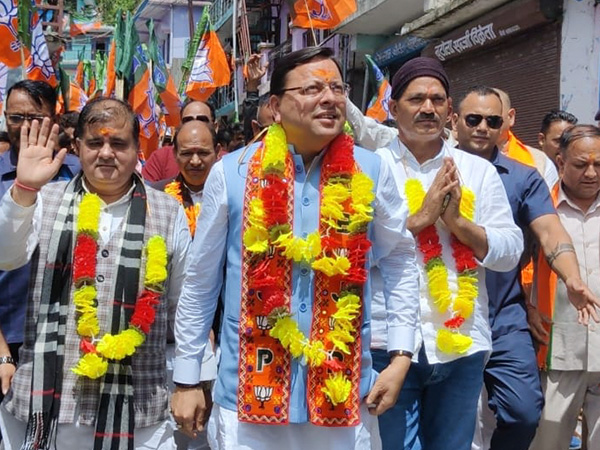 Uttarakhand CM Pushkar Singh Dhami Rallies Support for BJP in Badrinath By-Election