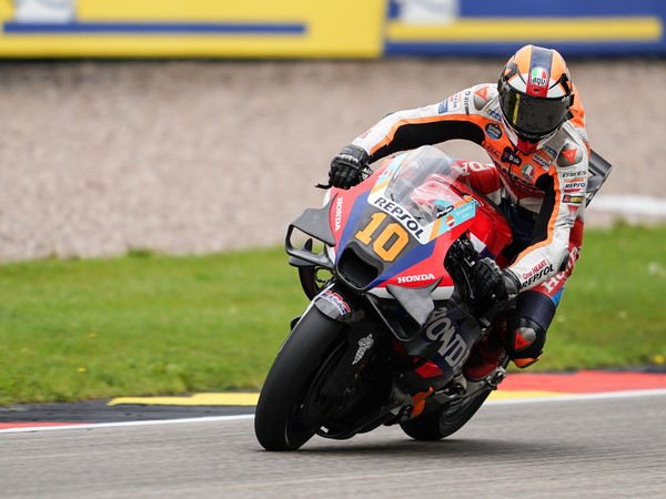 Luca Marini Secures First Point for Repsol Honda at German GP