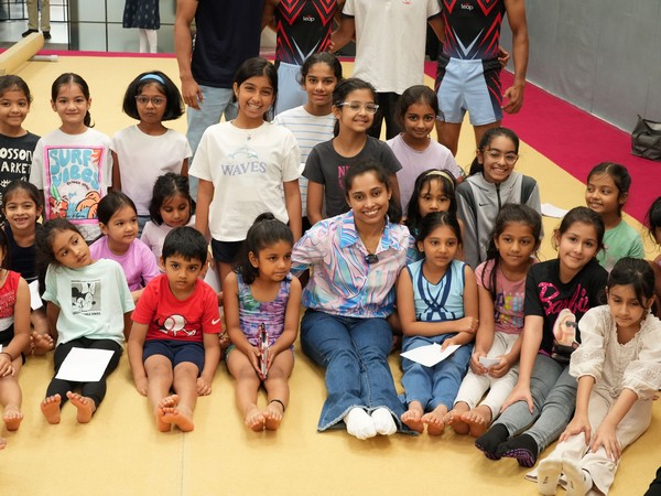 Dipa Karmakar Inspires Young Athletes at Leap Gymnastics Ahead of Paris Olympics 2024