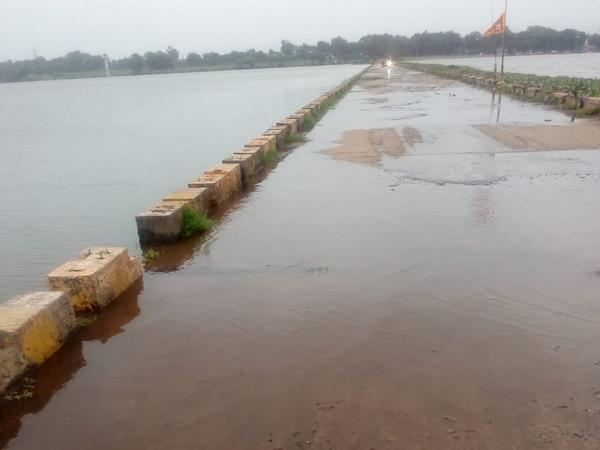 Warning signal raised in AP's Srikakulam district as water level rises