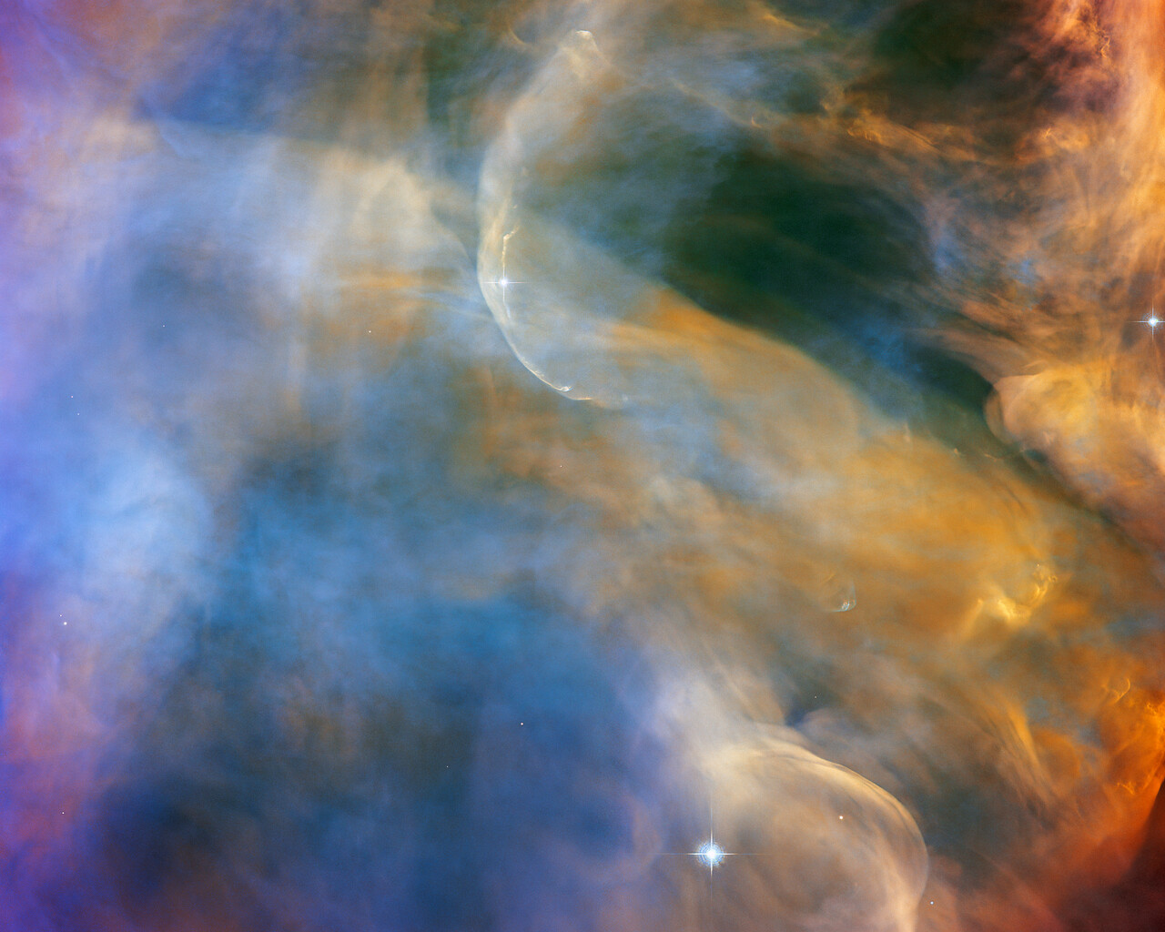 Hubble snaps celestial cloudscape in the Orion Nebula: Check out this mesmerizing pic