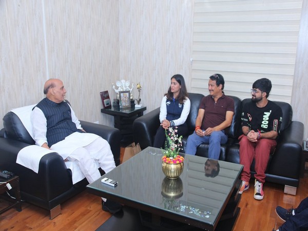 Manu Bhaker's Historic Olympic Feat Earns Praise from Defence Minister Rajnath Singh