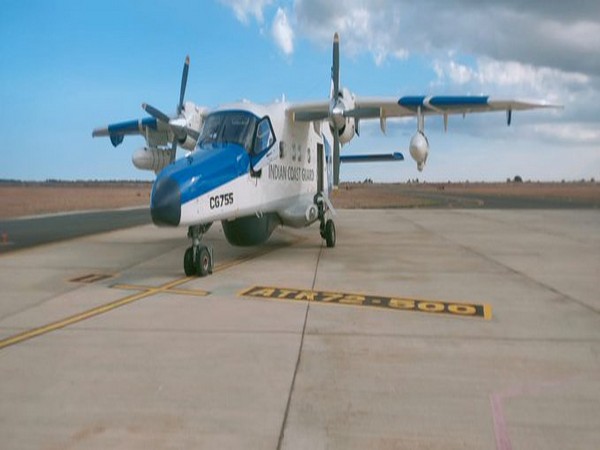 Dornier aircraft launched from Chennai for fire fighting aboard MT New Diamond off Sri Lanka coast