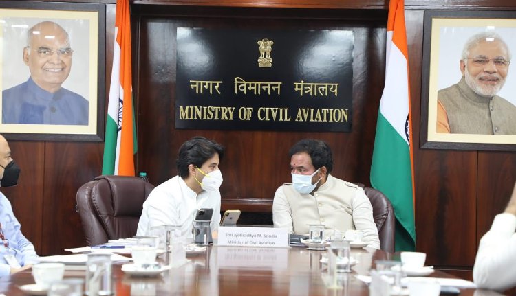Union Ministers discuss ways for development of air connectivity in North East