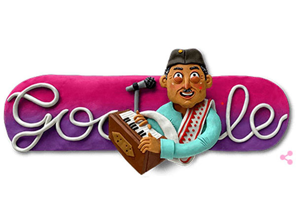 Google Doodle celebrates 96th birth anniversary of Bhupen Hazarika