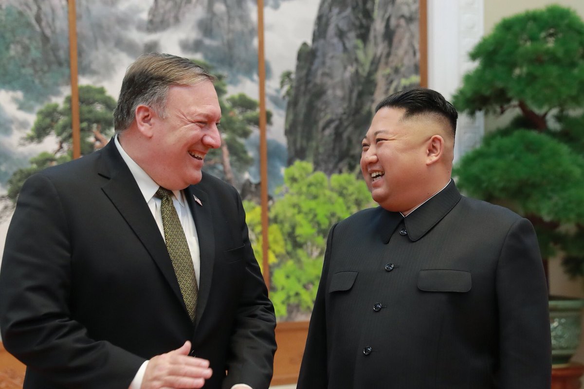 Kim Jong Un says meeting with Pompeo 'productive and wonderful'