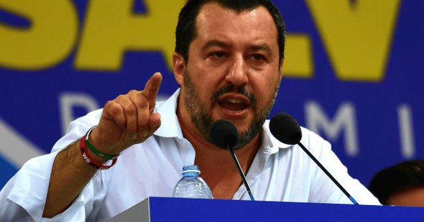 Italy's far-right Salvini threatens to shut airports over migrant 'charter flights'