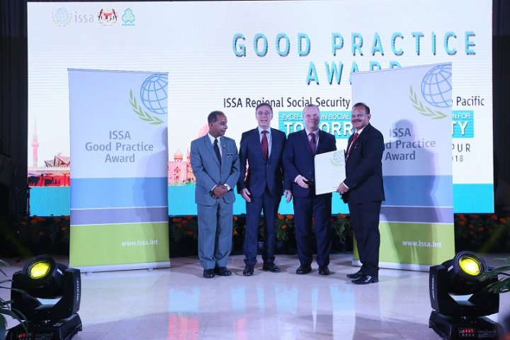 ESIC bags ISSA Good Practice Award for Coverage Extension