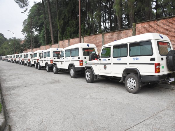 Ambulances gifted by India help improve medical facilities in various regions of Nepal