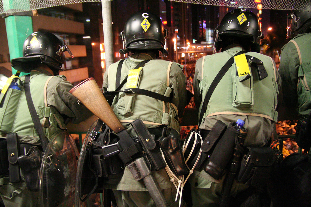 Hong Kong police evacuate 32 people from court, deploy explosive experts