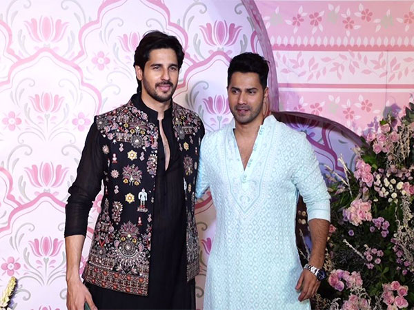 'Student of the Year' Reunion: Sidharth Malhotra, Varun Dhawan pose at Ramesh Taurani's Diwali bash