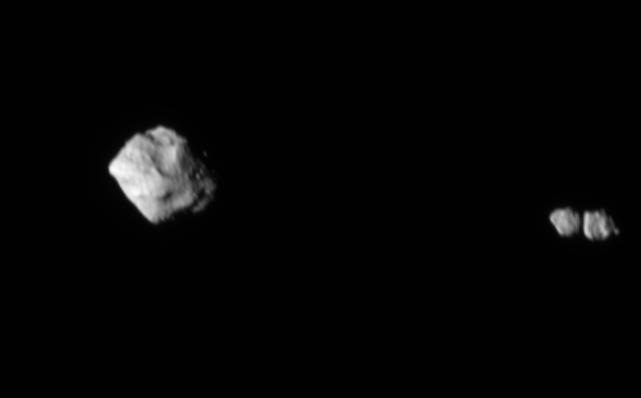 NASA’s Lucy spacecraft sees first-ever Contact Binary orbiting asteroid