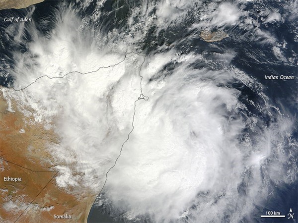 Tropical storm makes landfall in northern Somalia