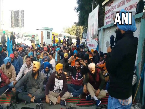 Punjab Roadways contractual employees hold protest over job regularisation, other issues in Ludhiana