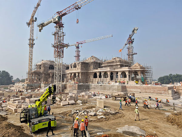 Sri Ram Janmabhoomi Tirath Kshetra Trust releases photos showing the ...