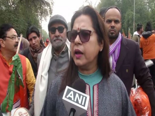 Meenakshi Lekhi holds bike rally in Delhi to seek people's support for Assembly polls