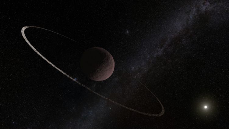 Ring system around dwarf planet on the edge of Solar System discovered