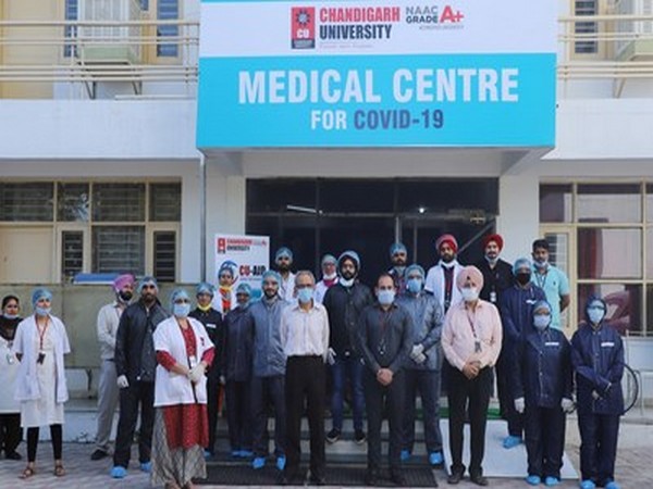 Chandigarh University in association with District Administration Mohali establishes Punjab's largest COVID-19 isolation facility at Gharuan