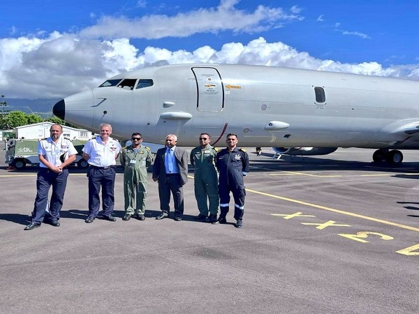 Indian Navy aircraft arrives at La Reunion Island for interaction with French Navy