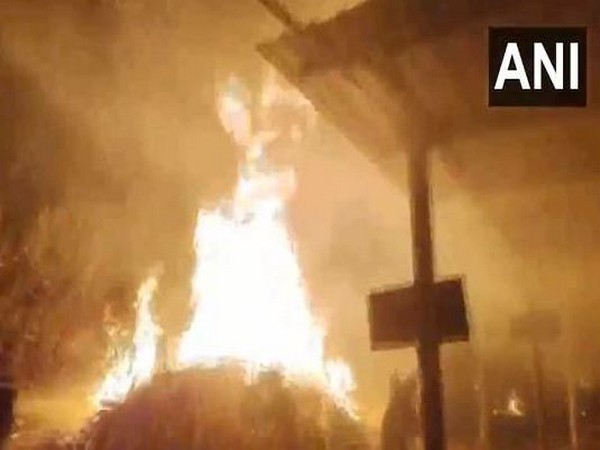 Fire breaks out at bamboo nursery in Gujarat's Navsari