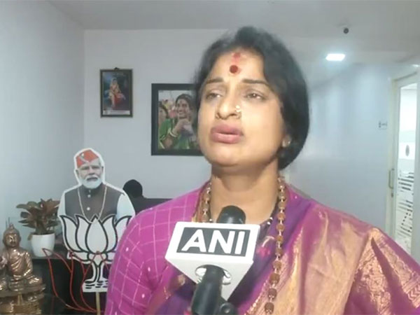 "Take 15 seconds and cast your vote": BJP leader Madhavi Latha