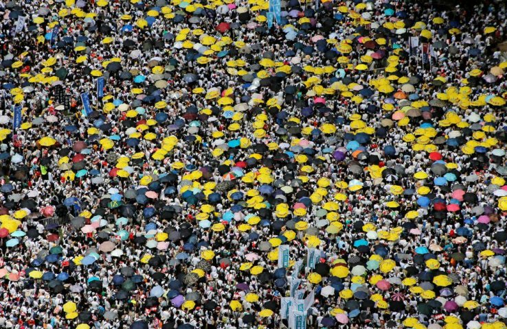 Hong Kong protesters seek to shut down city with general strike