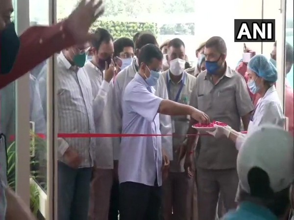 Delhi CM Arvind Kejriwal inaugurates 200-bed COVID-19 hospital