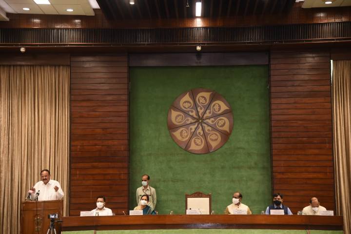 VP Naidu and Speaker Birla chair event to sensitise Parliamentarians on efforts to eliminate TB