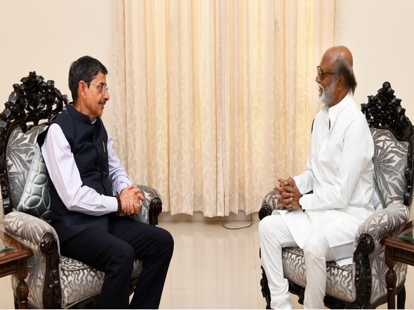 "Is this a Governor House or political office?"  Balakrishnan asks the Governor after his meeting with Rajinikanth