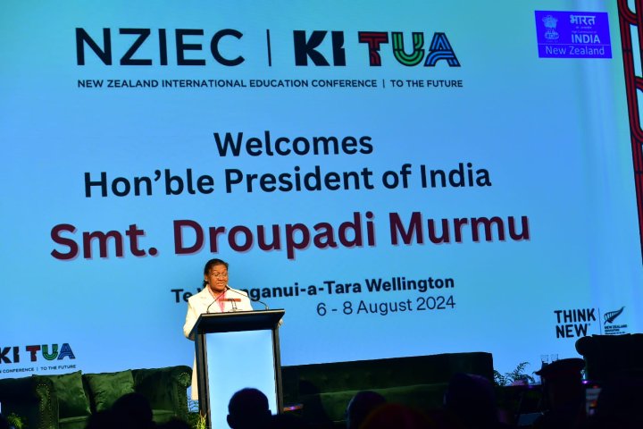 President Droupadi Murmu Celebrates Indian Community’s Contributions in Auckland