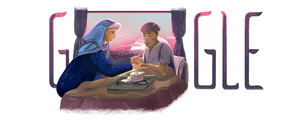 Dr. Ruth Pfau-, Pakistan's Mother Teresa:  Google honors with a doodle on her 90th Birthday