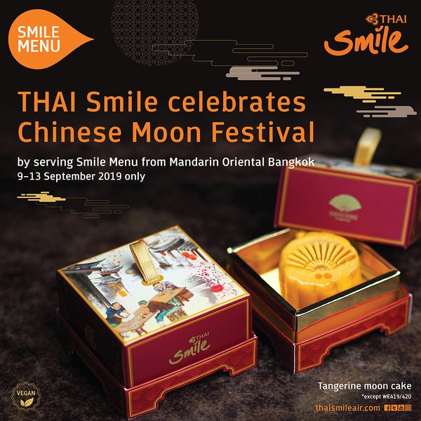 THAI Smile celebrates Chinese Moon Festival