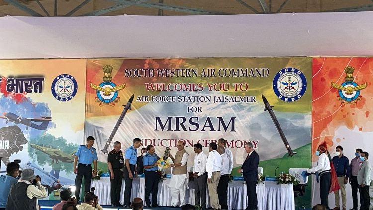 DRDO hands over deliverable Firing Unit of MRSAM System to Indian Air Force